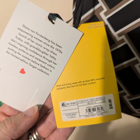 Diane Von Furstenberg for Target nylon crossbody bag - Picture 3 of 6